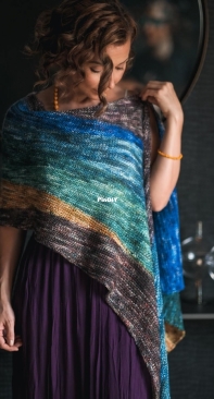 Duga Shawl by Janica York Carter