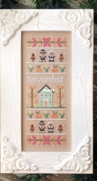 Country Cottage Needleworks CCN - Sampler of the Month- November PCS