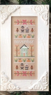 Country Cottage Needleworks CCN - Sampler of the Month- November PCS