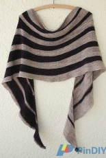 Pendulum Shawl by Amy Miller