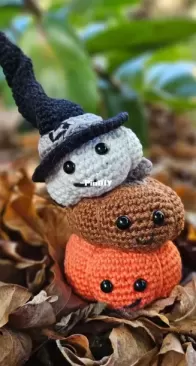 Kroeliez Design - Ebrine Hoevers - Pat, Pip and Puck Pumpkin - Pat, Pip en Puck Pompoen - Dutch - Free