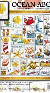 Design Works - 2530 - Ocean ABC