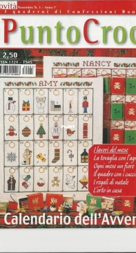 Confessioni Donna - Punto Croce - No.1 - November 2003
