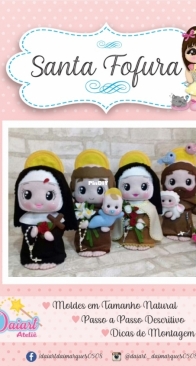 Daiart Atelie - Dai Marques - Saint Cuteness - Santa Fofura - Portuguese