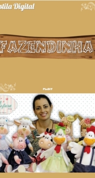 Que Fofura Artes - Elaine Oliveira - Little Farm - Fazendinha - Portuguese