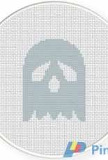 Daily Cross Stitch - Ghost