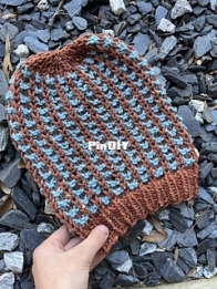 Jetty Beanie by Amy Kate Sutherland - The Graceful Tangle