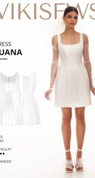 Viki Sews - Luana dress  - English