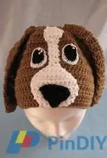 Donnas Crochet Designs - Donna Collinsworth - Basset Hound Hat