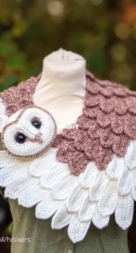 Cottontail and Whiskers - Bea King - Owl Shawl