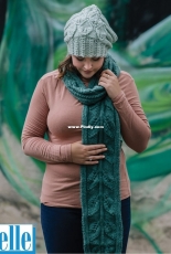 Elle Yarns 7730 - Scarf and Beanie - Free