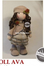 CAROcreated Design - Carola Herbst - Doll Ava -Turkish Translated