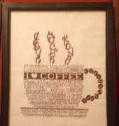 Lets Do Coffee Framed
