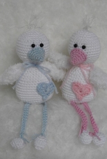 Roosjes Haakbeestjes - Roos van Asperen - Love Birds - Dutch - Free