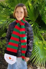 Snappy Tots- Heidi Yates - Long Tail Frosty Scarf