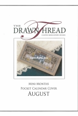 The Drawn Thread - Calendar Cover Mini-Months - August