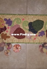 acorn table runner