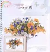 I Love CrossStitch ILCS  -HF 002 - Bouquet - XSD