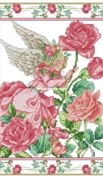 Donna Vermillion Giampa No. 127 - Rose Petal Angel
