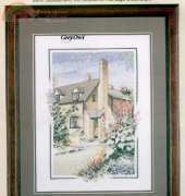 Heritage Stitchcraft JSHH291 Hollyhock Cottage by John Stubbs XSD