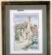 Heritage Stitchcraft JSHH291 Hollyhock Cottage by John Stubbs XSD