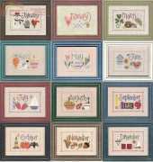 Lizzie Kate - A Year With Charm - F01 January, F02 February, F03 March, F04 April, F05 May, F06 June, F07 July, F08 August, F09 September, F010 October, F011 November, F012 December