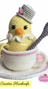 Christels Creaties - Chick in a Cup - Kuiken in een Kopje - Dutch