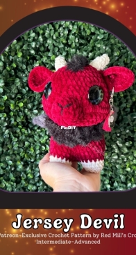 Red Mills Crochet - Emily Sorrell - Jersey Devil