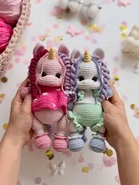 toys_by_ketti - Tronina Ekaterina - Тронина Екатерина - Unicorn - Единорожка Зефирка - Russian