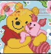 Vervaco 2575-8554 Pooh and Piglet