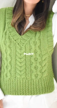 Guacamole Vest by Karina Fernandez - English, Portuguese, Spanish