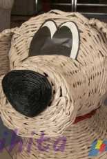 Puppy - paper wicker