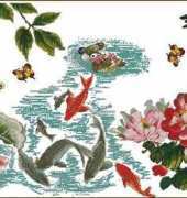Prosperous Fish & Flowers