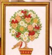 Christmas Topiary by Sue Page from Cross Stitch Gold 79