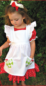 Tie Dye Diva - Storybook Pinafore Girls - Size 2-10