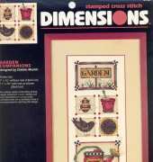 Dimensions 33158 - Garden Companions (Stamped)