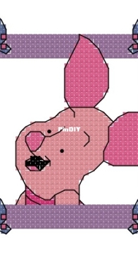 Designer Stitches - B54 - Piglets Portrait PCS10
