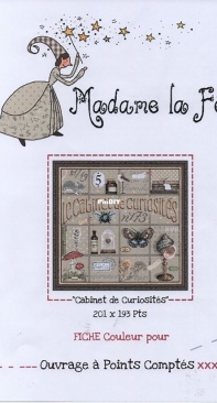 Madame La Fee - Cabinet de curiosites 153 XSD + PCS