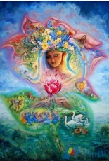 HAED HAEJW 56026 Creation of Spring by Josephine Wall - Small and Large format