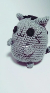 pusheen cat crochet