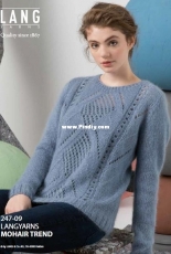 247-09 Lang Yarns Mohair Trend by LANGYARNS SWITZERLAND-English-German-French-Dutch
