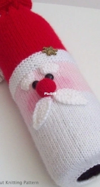 Little Owls Hut - Svetlana Zabelina - Santa covers for wine and champagne