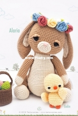 Tarturumies - María Bernadette Pozzi - Alaria the Bunny and her friend Galin the chick - Spanish