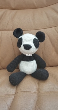 My second amigurumi panda