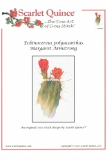 Scarlet Quince ARM001 - Echinocereus Polyacanthus by Margaret Armstrong