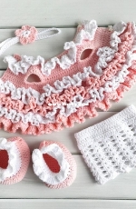 Knittoypatterns -Natalya Solovjeva - Natalia Solovieva - Marshmallow outfit