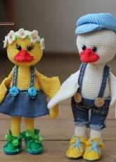 Cute Angel - Elena Zibrova - Duckling Quack and Sun - Russian