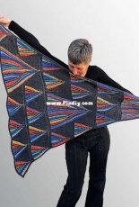 The Prism Effect Shawl by Paola Albergamo - Free