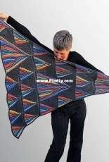 The Prism Effect Shawl by Paola Albergamo - Free