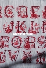 LBP Red Alphabet